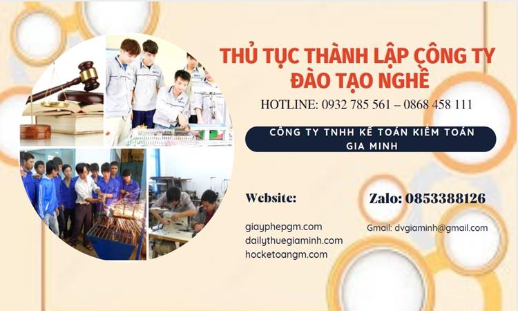 Thủ tục thành lập công ty đào tạo nghề tại Huyện Phú Xuyên