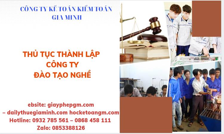 Thủ tục thành lập công ty đào tạo nghề tại Huyện Ứng Hòa