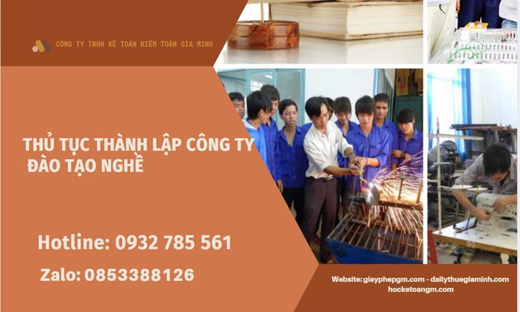 Thủ tục thành lập công ty đào tạo nghề tại Quận Ba Đình