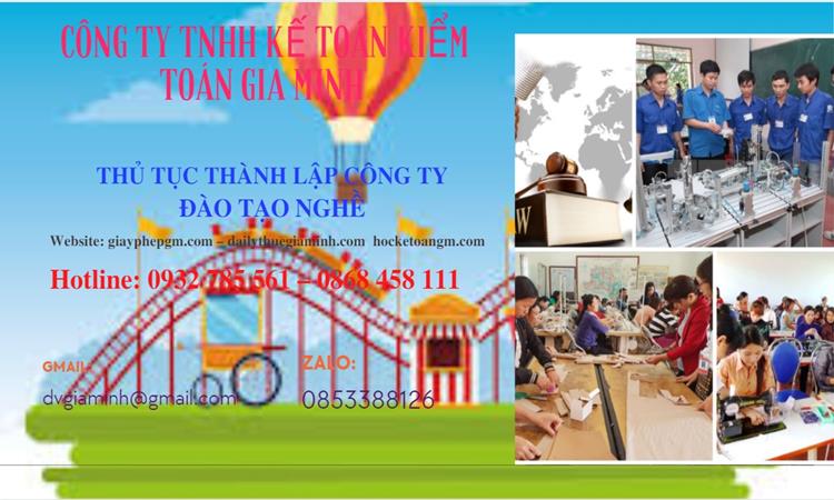 Thủ tục thành lập công ty đào tạo nghề tại Quận Bình Thạnh
