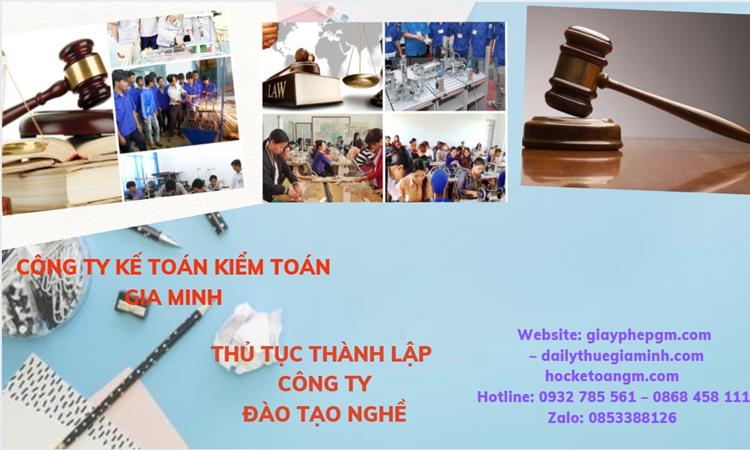 Thủ tục thành lập công ty đào tạo nghề tại Thành Phố Hồ Chí Minh