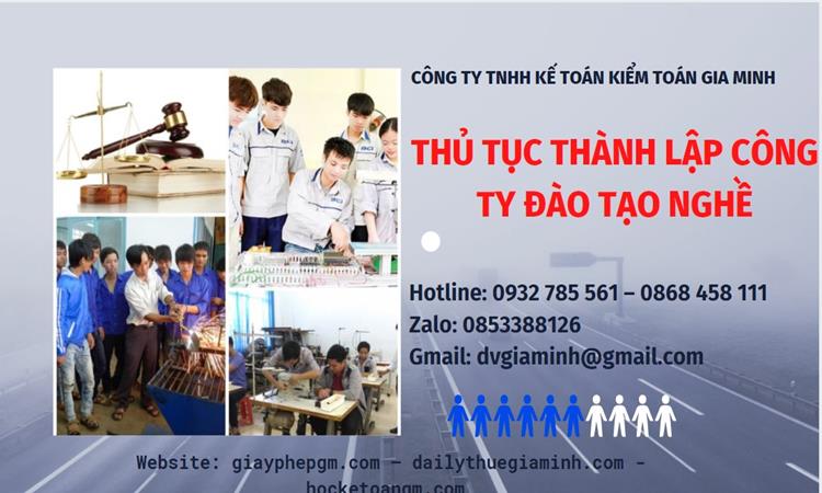 Thủ tục thành lập công ty đào tạo nghề tại Thành Phố Thủ Đức