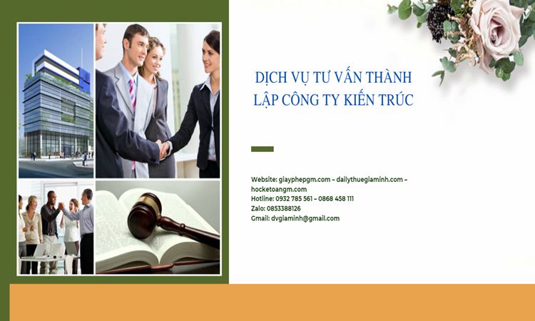 Thủ tục thành lập công ty kiến trúc tại Bà Rịa Vũng Tàu