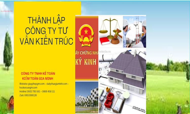 Thủ tục thành lập công ty kiến trúc tại Bắc Giang
