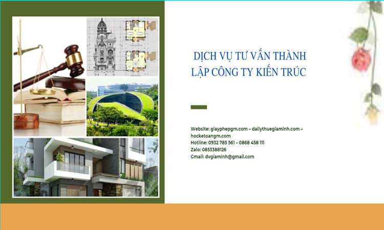 Thủ tục thành lập công ty kiến trúc tại Hòa Bình 