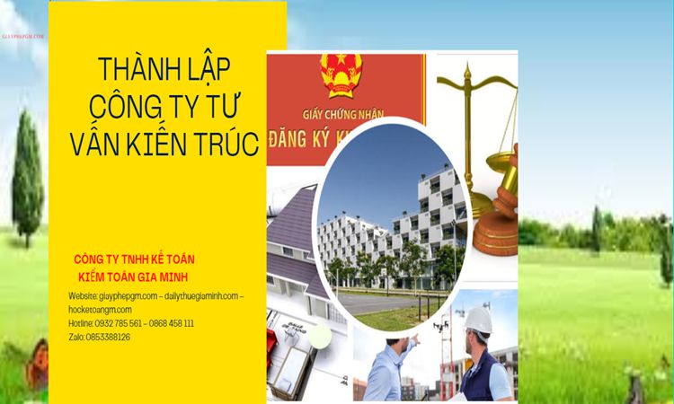 Thủ tục thành lập công ty kiến trúc tại Huyện Cần Giờ
