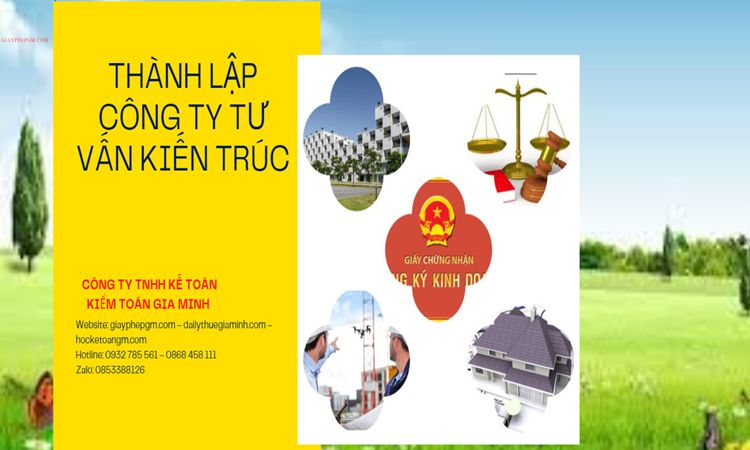 Thủ tục thành lập công ty kiến trúc tại Huyện Củ Chi