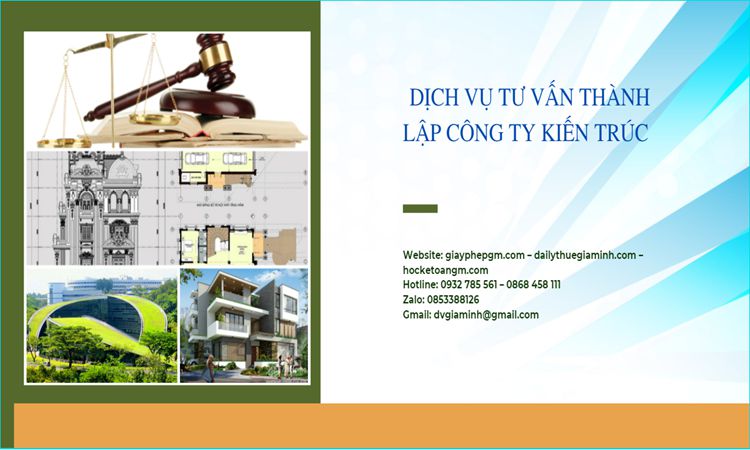 Thủ tục thành lập công ty kiến trúc tại Huyện Đông Anh 