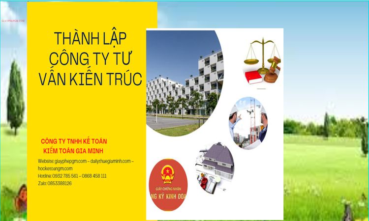 Thủ tục thành lập công ty kiến trúc tại Huyện Khoái Châu 