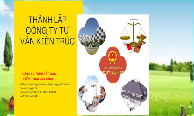 Thủ tục thành lập công ty kiến trúc tại Huyện Nhà Bè 