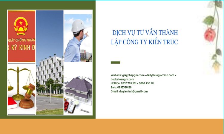 Thủ tục thành lập công ty kiến trúc tại Huyện Phù Cừ