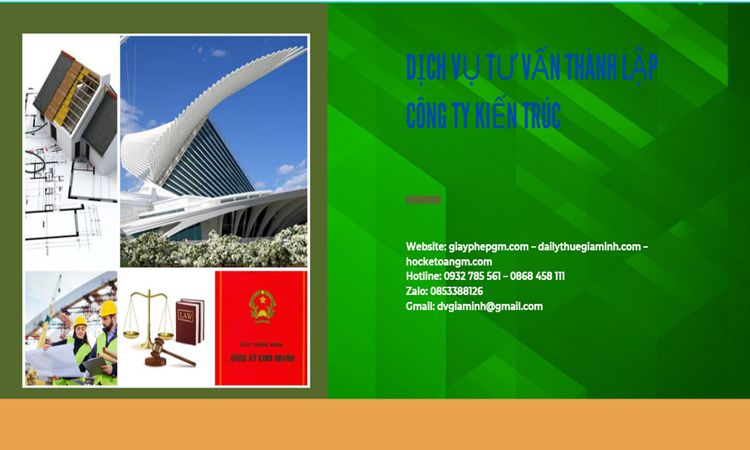 Thủ tục thành lập công ty kiến trúc tại Huyện Thanh Liêm
