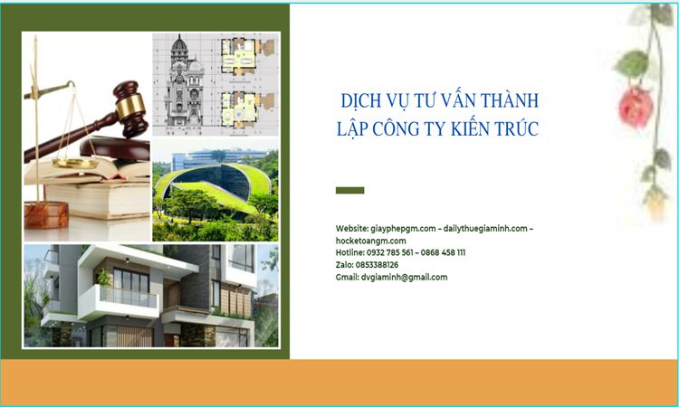 Thủ tục thành lập công ty kiến trúc tại Huyện Thanh Oai