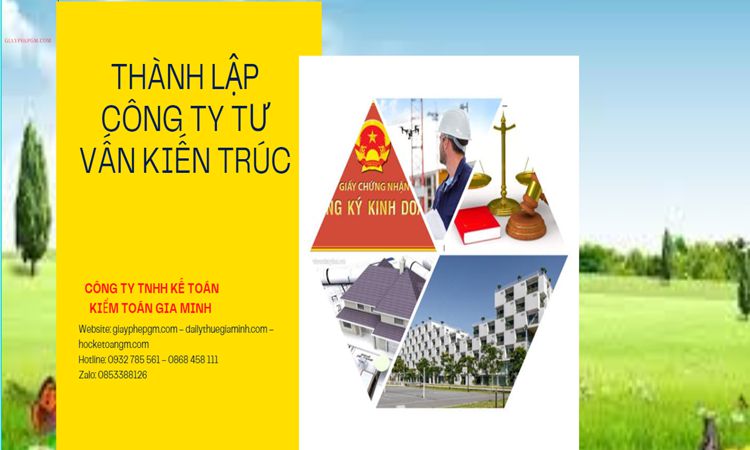 Thủ tục thành lập công ty kiến trúc tại Huyện Văn Giang 