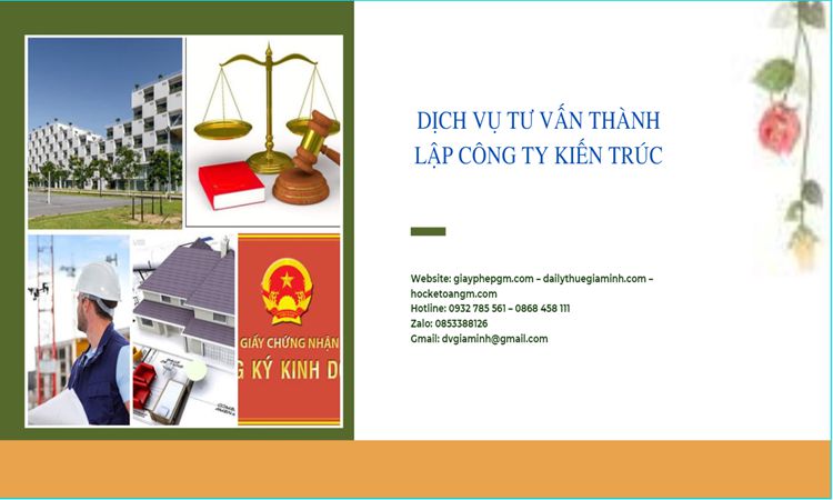Thủ tục thành lập công ty kiến trúc tại Ninh Thuận