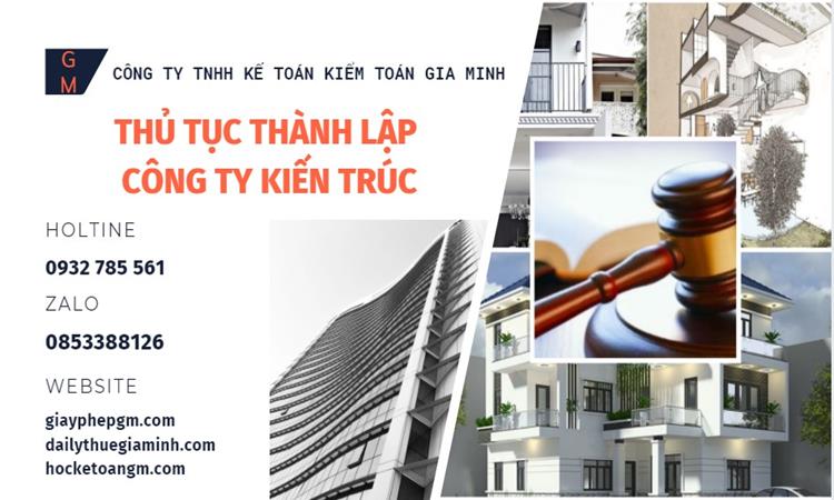 Thủ tục thành lập công ty kiến trúc tại Phú Yên