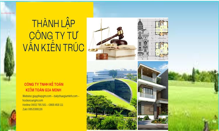 Thủ tục thành lập công ty kiến trúc tại Quận 11 
