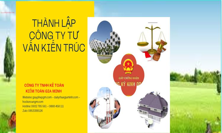 Thủ tục thành lập công ty kiến trúc tại Quận 2