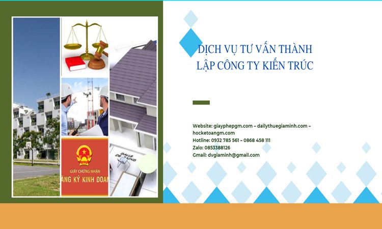 Thủ tục thành lập công ty kiến trúc tại Quận 5