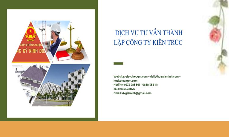 Thủ tục thành lập công ty kiến trúc tại Quận 6 