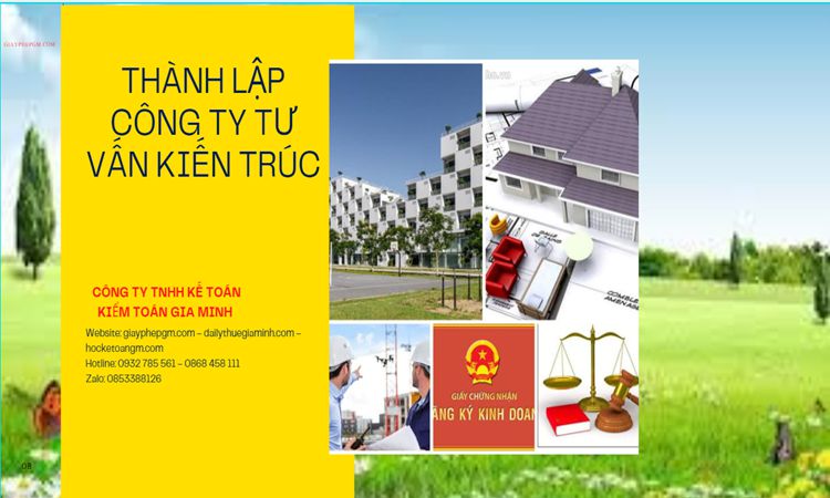 Thủ tục thành lập công ty kiến trúc tại Quận 8 