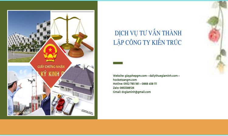 Thủ tục thành lập công ty kiến trúc tại Quận 9 