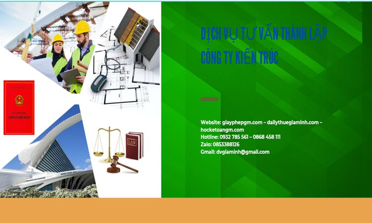 Thủ tục thành lập công ty kiến trúc tại Quận Cầu Giấy