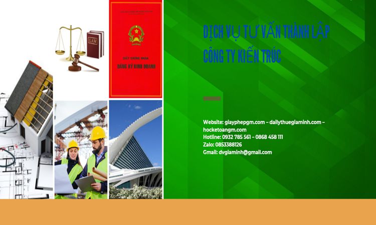 Thủ tục thành lập công ty kiến trúc tại Quận Hà Đông