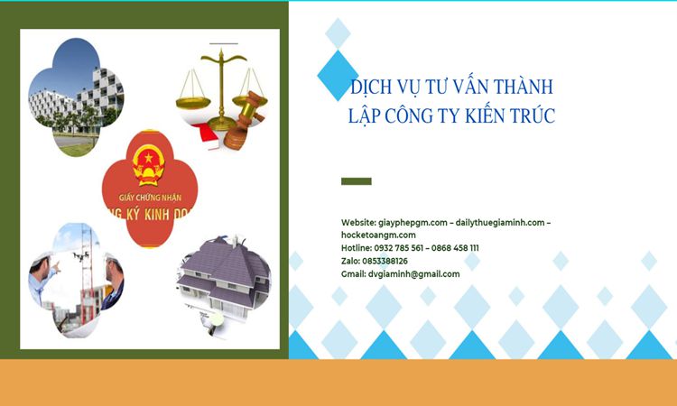 Thủ tục thành lập công ty kiến trúc tại Quận Phú Nhuận