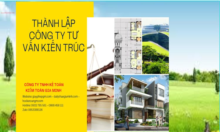 Thủ tục thành lập công ty kiến trúc tại Quận Thủ Đức
