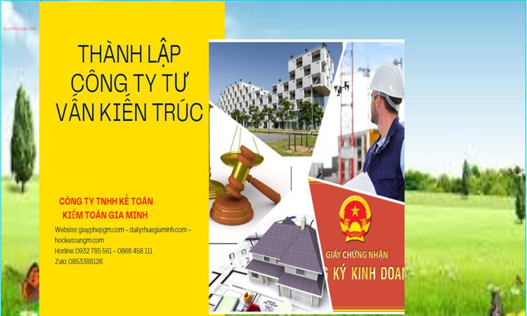 Thủ tục thành lập công ty kiến trúc tại Quảng Nam