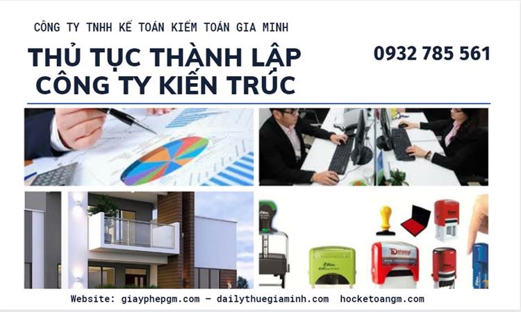 Thủ tục thành lập công ty kiến trúc tại Sơn La 