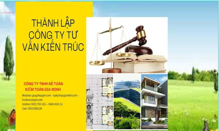 Thủ tục thành lập công ty kiến trúc tại Thái Bình 