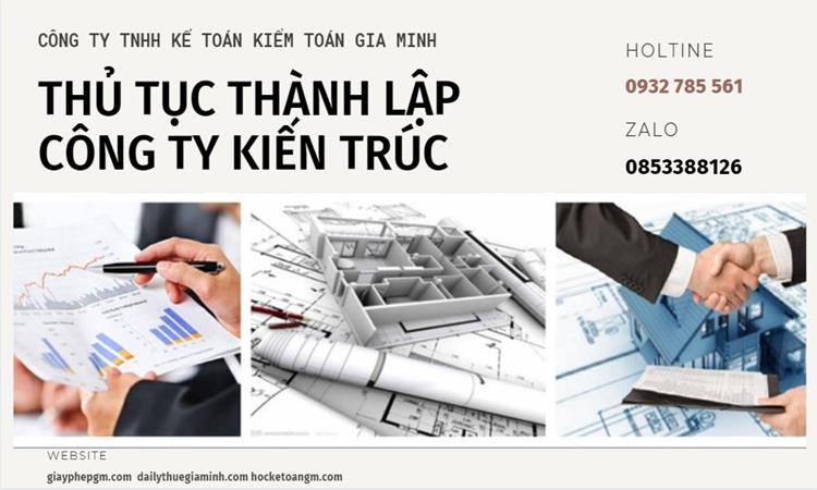 Thủ tục thành lập công ty kiến trúc tại Thành phố Đà Nẵng 