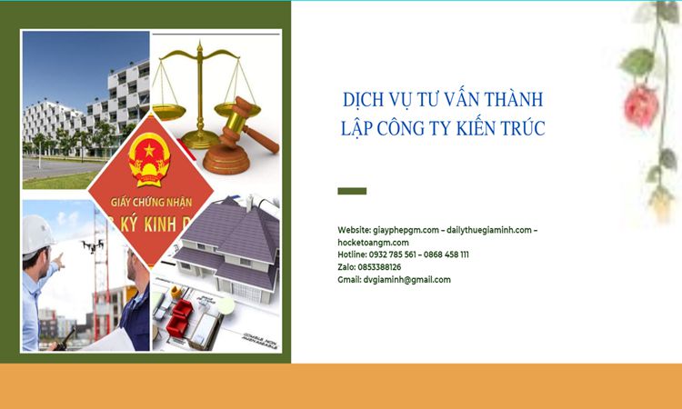 Thủ tục thành lập công ty kiến trúc tại Thành phố Hải Phòng 