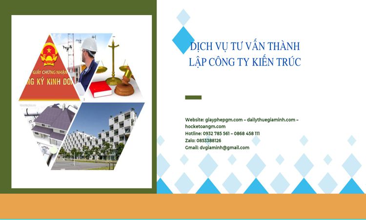 Thủ tục thành lập công ty kiến trúc tại Thành phố Hưng Yên