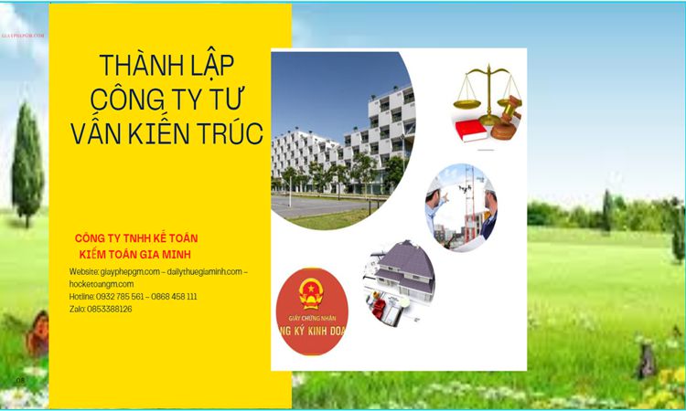 Thủ tục thành lập công ty kiến trúc tại Thị xã Mỹ Hào