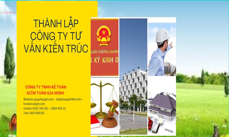 Thủ tục thành lập công ty kiến trúc tại Tiền Giang
