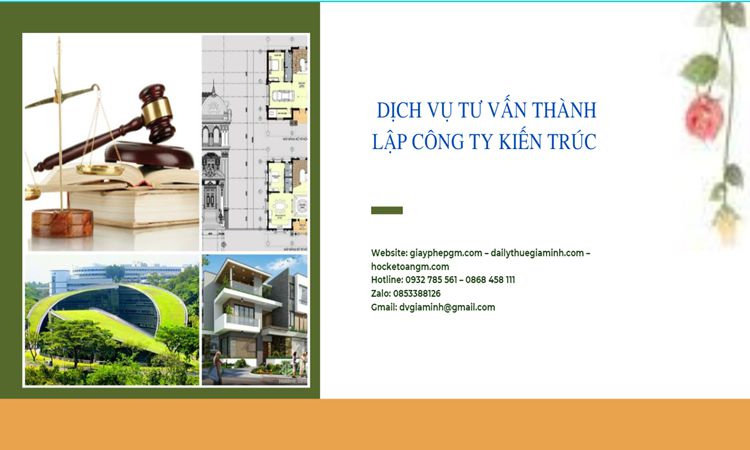 Thủ tục thành lập công ty kiến trúc tại Quận Hải Châu 