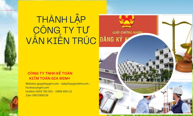 Thủ tục thành lập công ty kiến trúc tại TP Hải Phòng