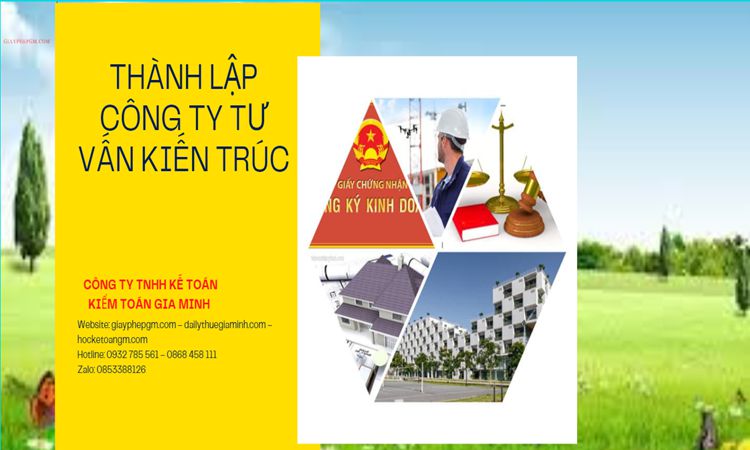 Thủ tục thành lập công ty kiến trúc tại TP Hưng Yên 