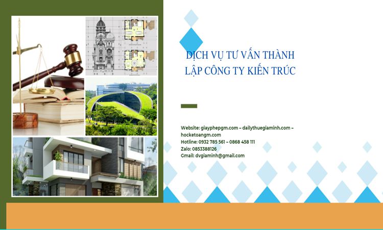 Thủ tục thành lập công ty kiến trúc tại Trà Vinh
