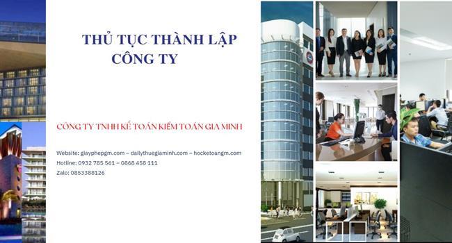  Thủ tục thành lập công ty kinh doanh dược phẩm tại An Giang