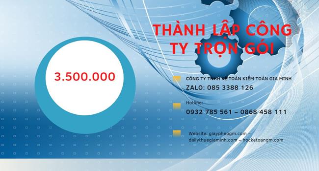 Thủ tục thành lập công ty kinh doanh nhà hàng tại Trà Vinh
