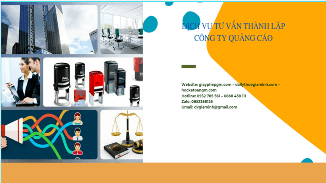 Thành lập công ty quảng cáo tại Bà Rịa Vũng Tàu