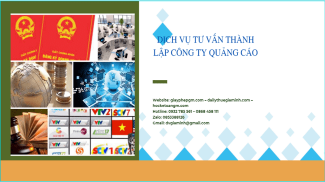 Thành lập công ty quảng cáo tại Bình Dương