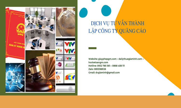Thành lập công ty quảng cáo tại Cần Thơ