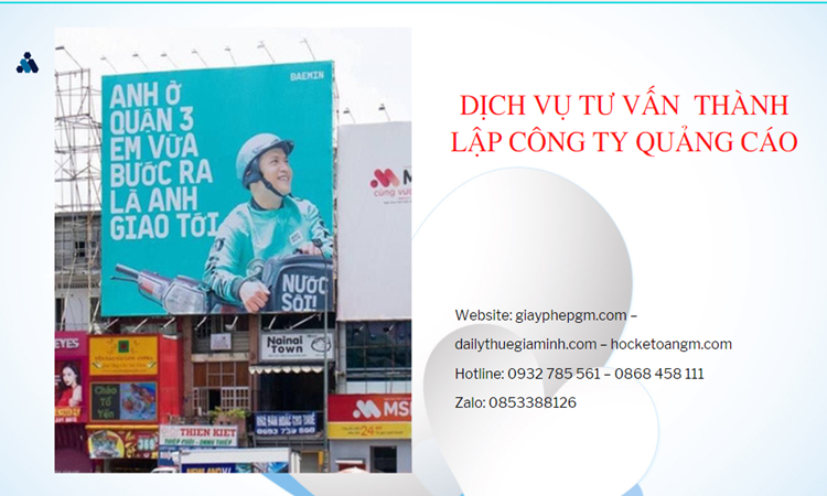 Thành lập công ty quảng cáo tại Hà Nam