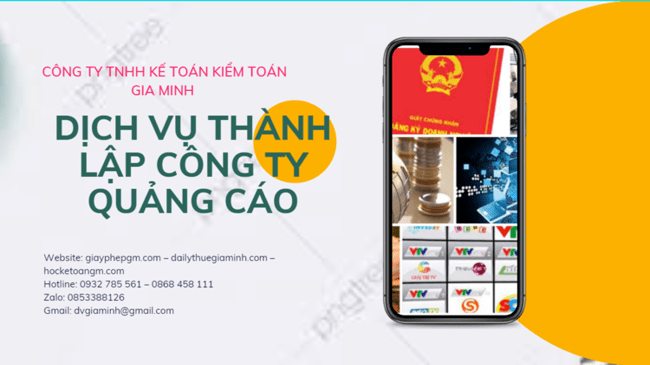 Thành lập công ty quảng cáo tại Huyện Bình Lục