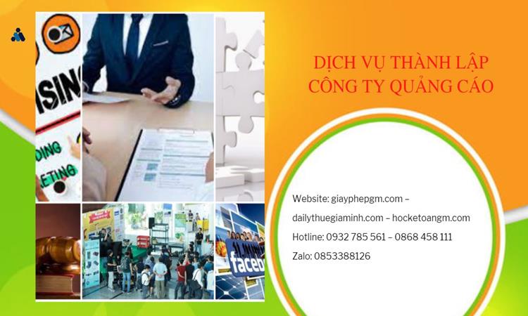 Thành lập công ty quảng cáo tại Huyện Văn Giang